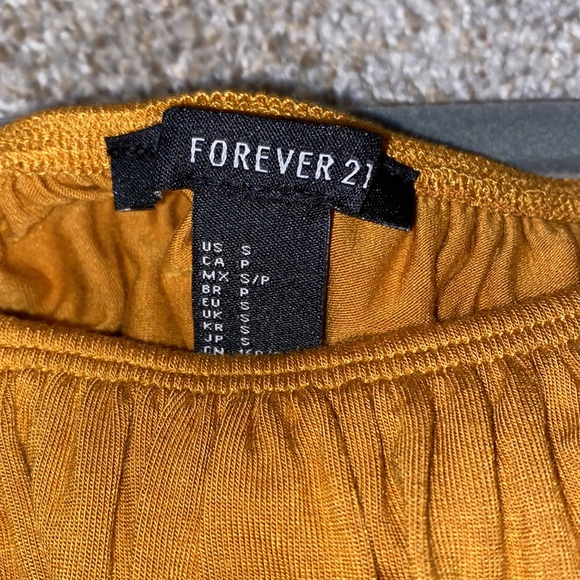 forever 21 off the shoulder crop top - Picture 3 of 3